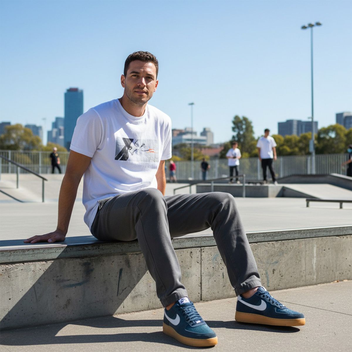 NIKE - Tenis Nike Moda Air Force 1 '07 LV8 Ess AF1 Hombre