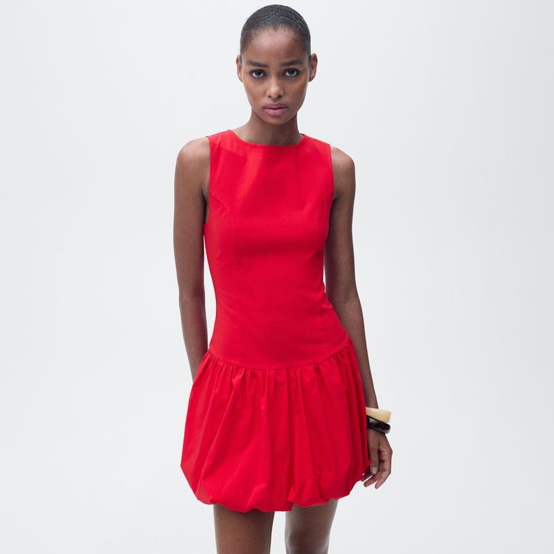 MANGO - Vestido Mujer Corto MANGO