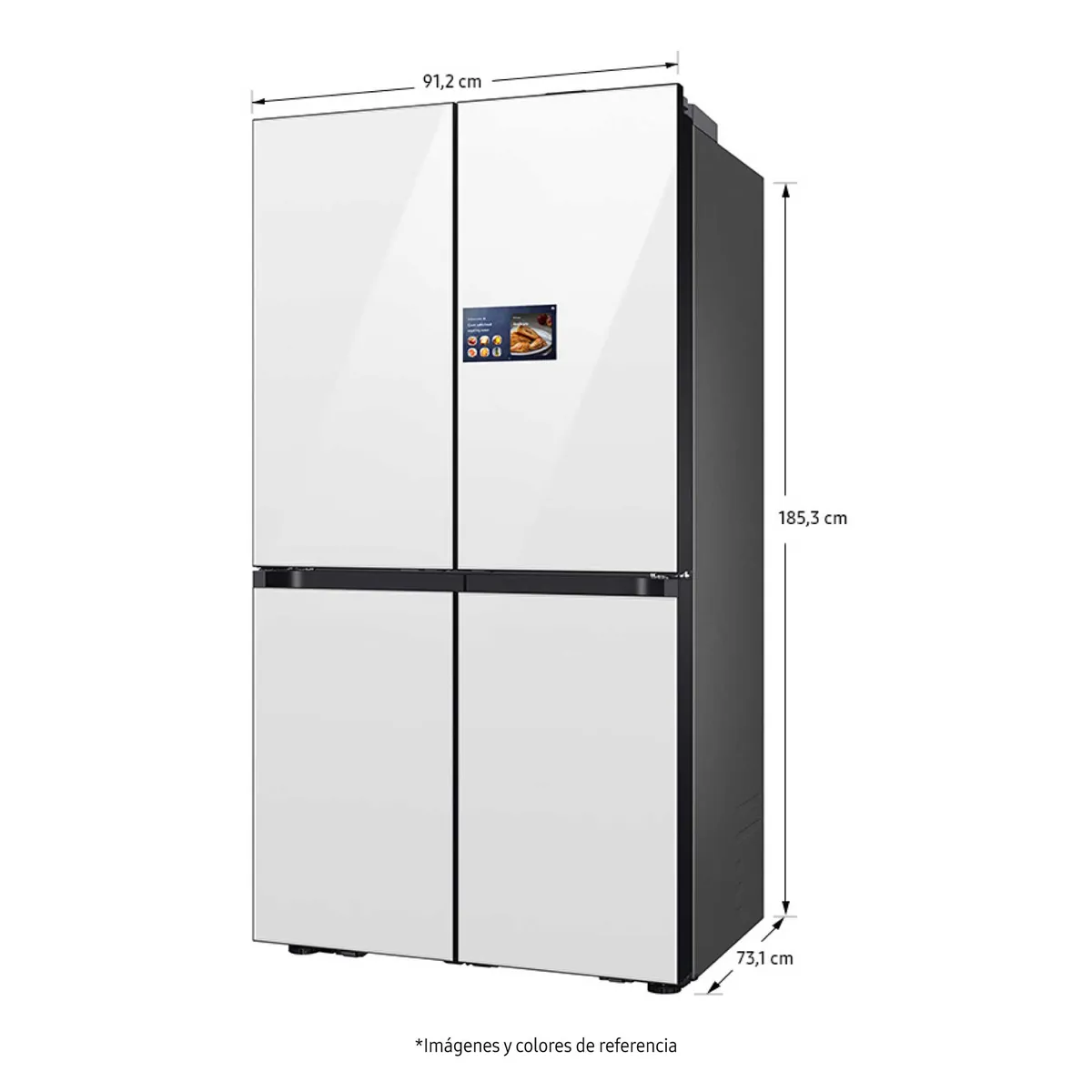 SAMSUNG - Nevecón Samsung Bespoke AI Home 658 Lts RM90F66C1WCO