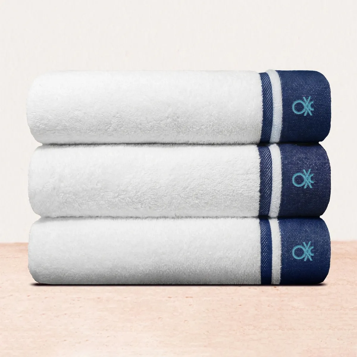 BENETTON - Toalla de playa 550 g DECO 70X140 CM