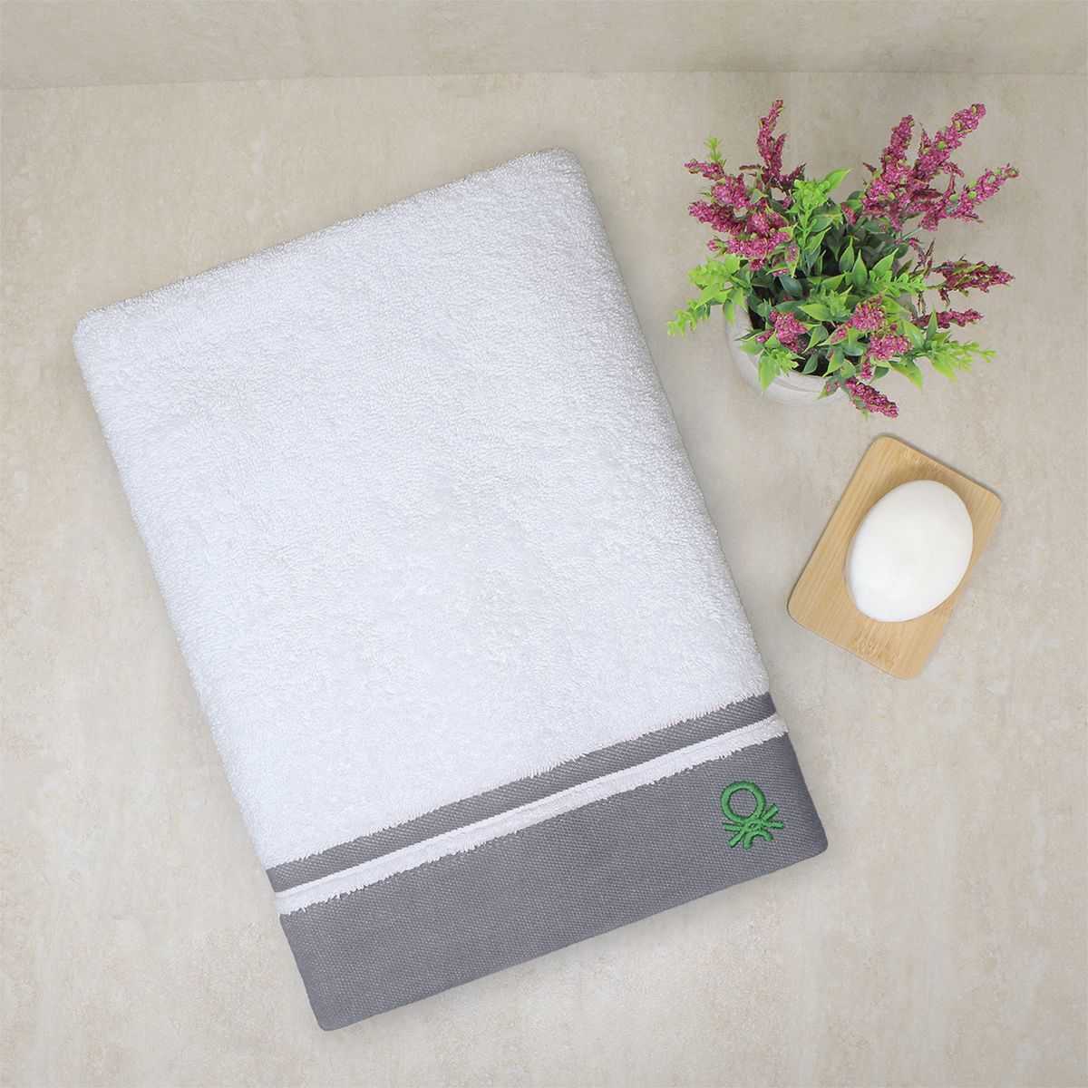 BENETTON - Toalla de playa 550 g DECO 70X140 CM