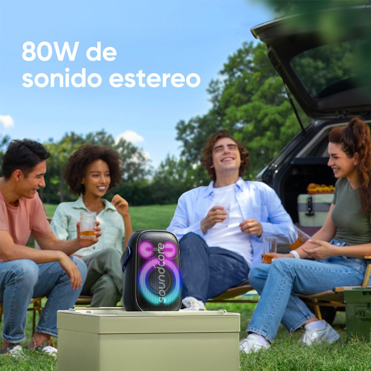 SOUNDCORE - Parlante bluetooth Soundcore Rave Neo 2