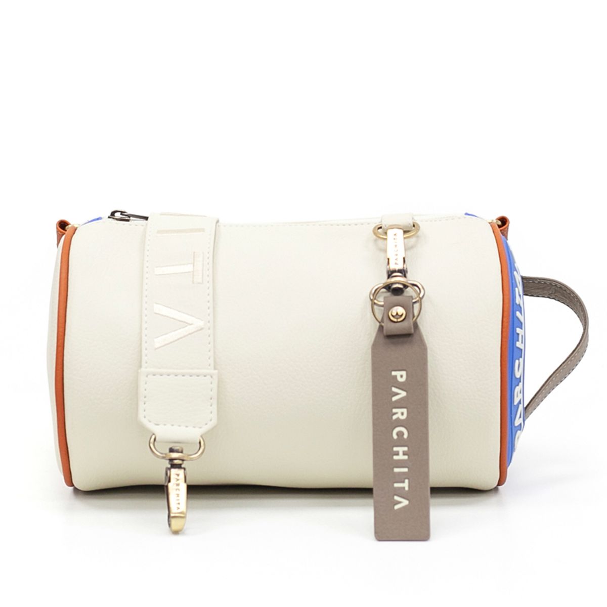 PARCHITA - Bolso Parchita Mujer Cruzada Cirilo Beige