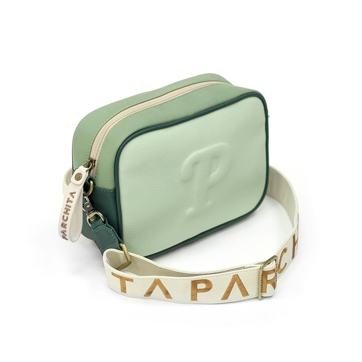 PARCHITA - Bolso Parchita Mujer Cruzada Luchi Verde Menta