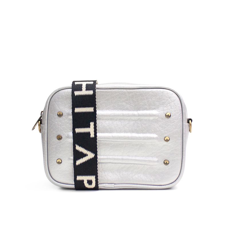PARCHITA - Bolso Parchita Mujer Cruzada Nuba Plata