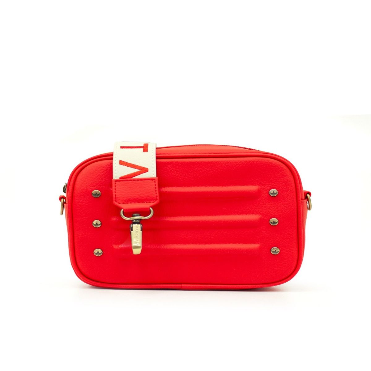 PARCHITA - Bolso Parchita Mujer Cruzada Nuba Rojo