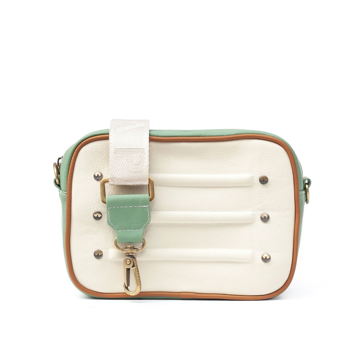 PARCHITA - Bolso Parchita Mujer Cruzada Nuba Verde Safari