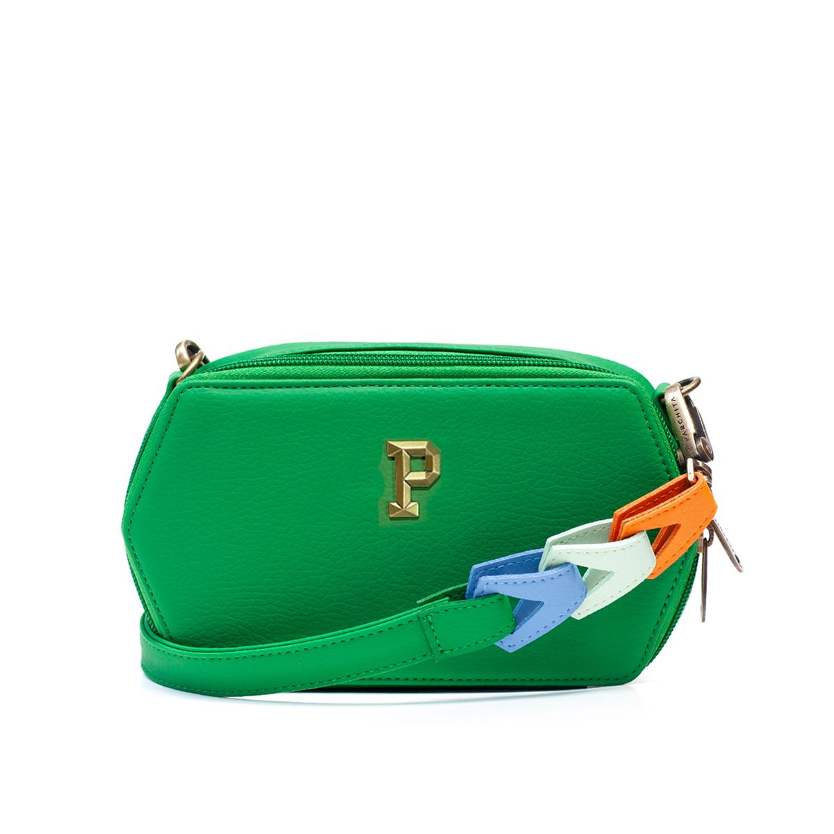 PARCHITA - Bolso Parchita Mujer Cruzada Mini Malibu Verde Antiquia