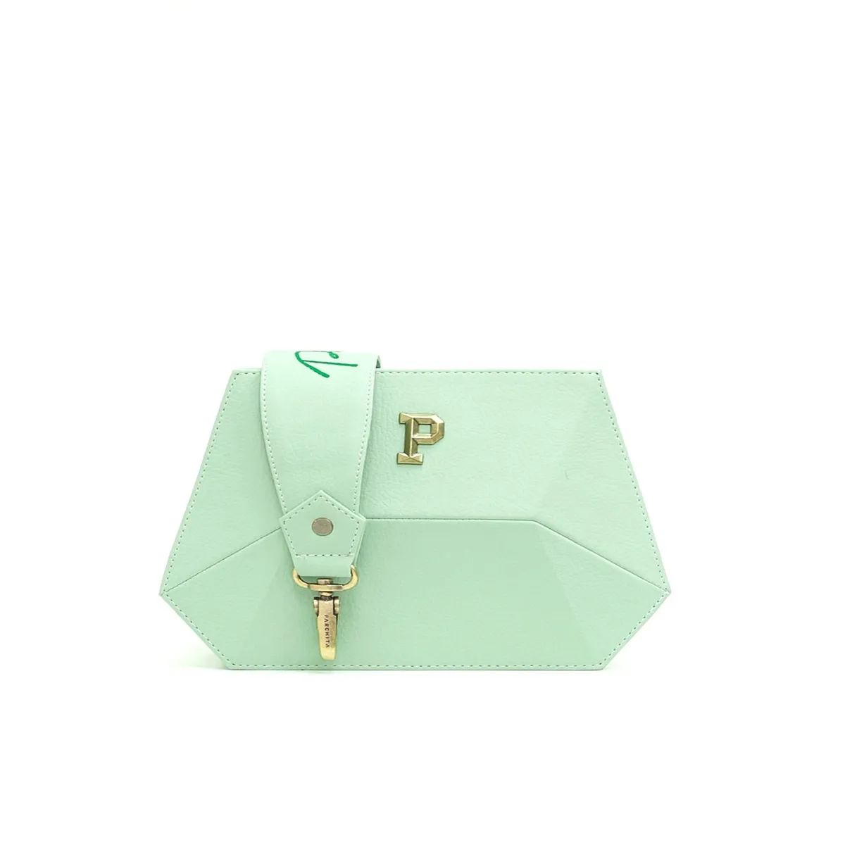 PARCHITA - Bolso Parchita Mujer De hombro Mini Simona Verde Menta