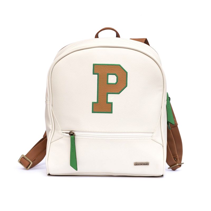 PARCHITA - Morral Parchita Unisex De hombro P Beige