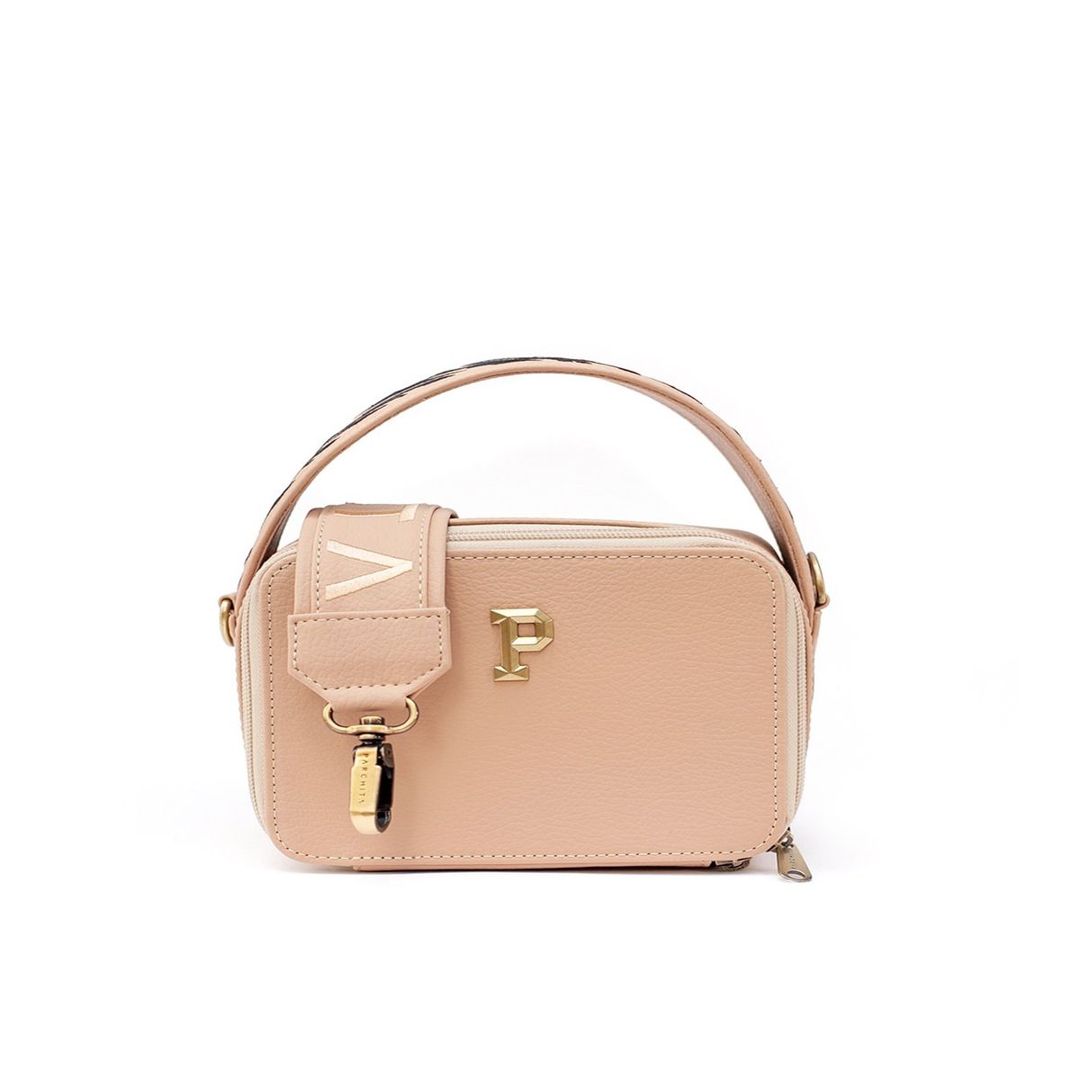 PARCHITA - Bolso Parchita Mujer De Mano Petit vibra Nude