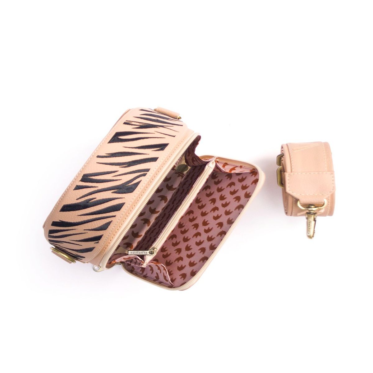 PARCHITA - Bolso Parchita Mujer De Mano Petit vibra Nude