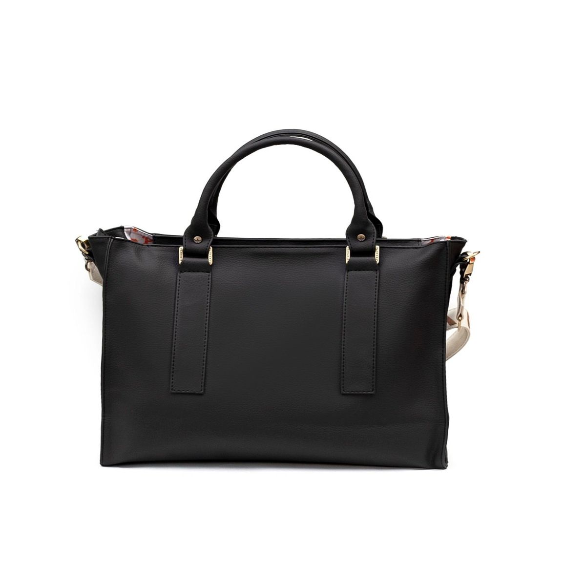 PARCHITA - Bolso Parchita Mujer De Hombro Shopping Emilio Negro