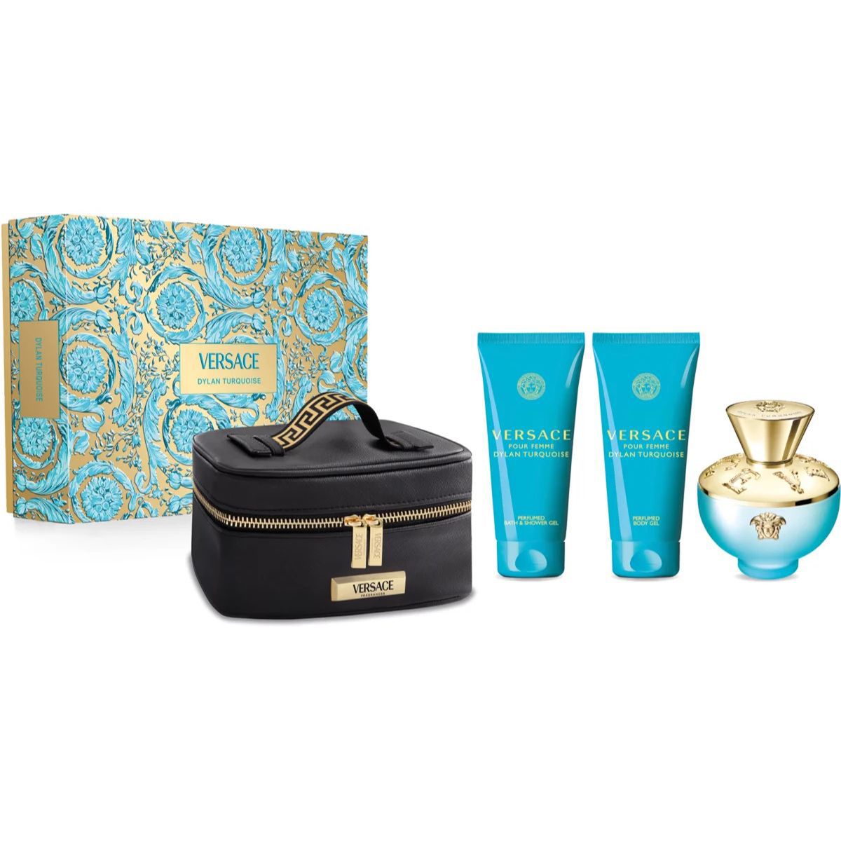 VERSACE - Set de Perfume Mujer Versace Incluye 4 Productos 