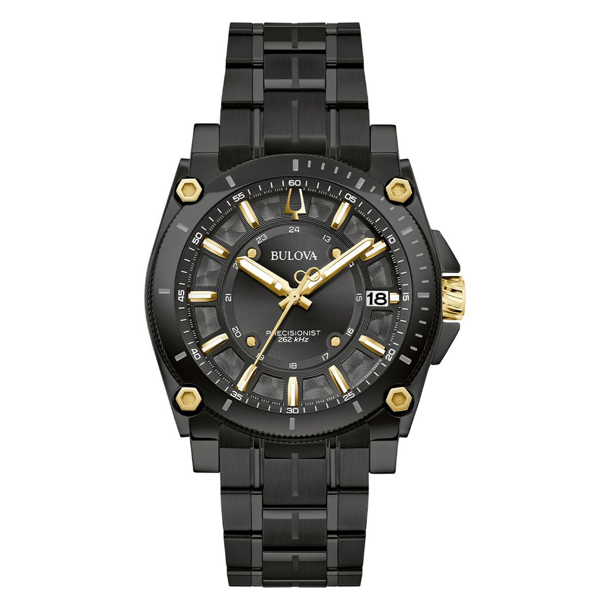 BULOVA - Reloj Bulova Hombre Icon. Reloj Acero Inoxidable Negro 98B408
