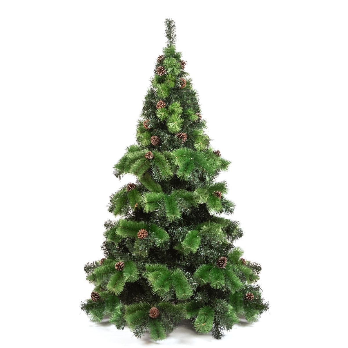 NAVILANDIA - Árbol de Navidad: 200 cm Zurich 702 ramas