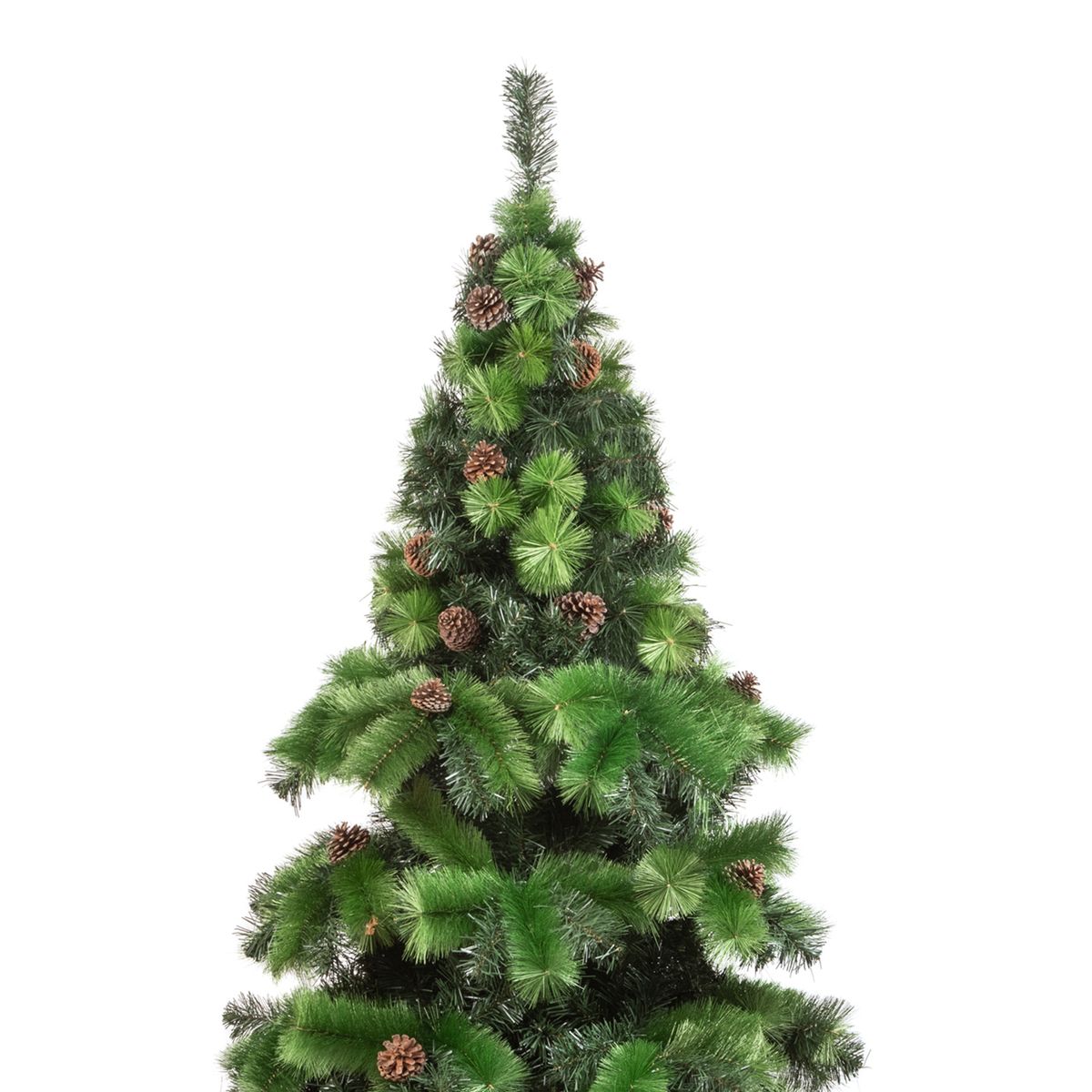 NAVILANDIA - Árbol de Navidad: 200 cm Zurich 702 ramas
