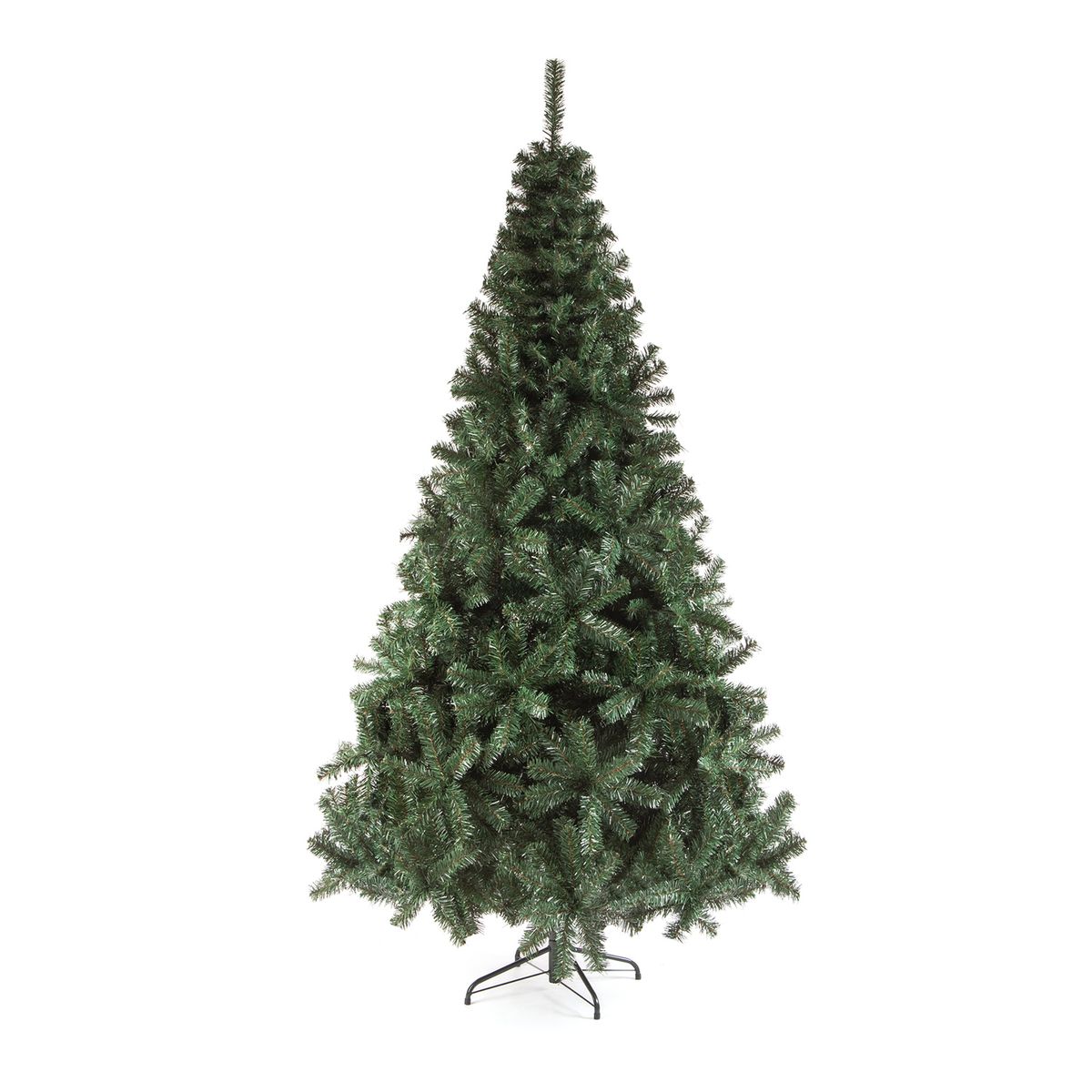 NAVILANDIA - Árbol de Navidad: 180 cm Detroit Verde 643 ramas