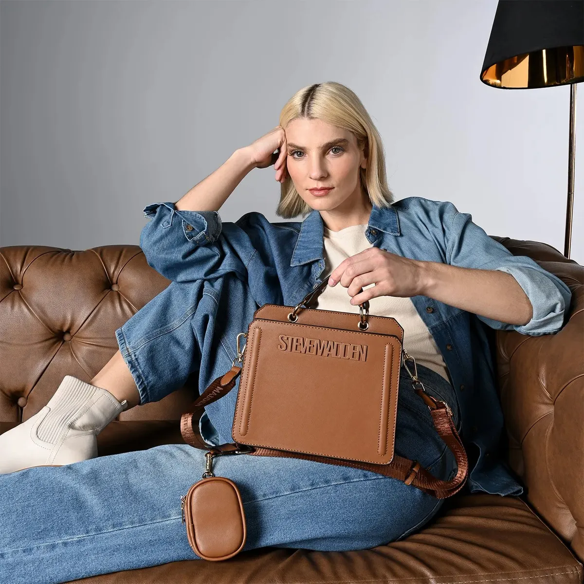 STEVE MADDEN - Cartera Steve Madden  Mujer Cross Body Bevelyn