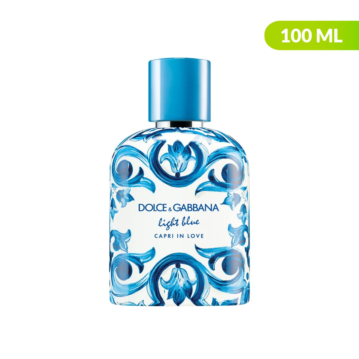 DOLCE&GABBANA - Perfume Hombre Dolce&Gabbana Light Blue pour Homme CAPRI IN LOVE 100 ml Eau de Parfum