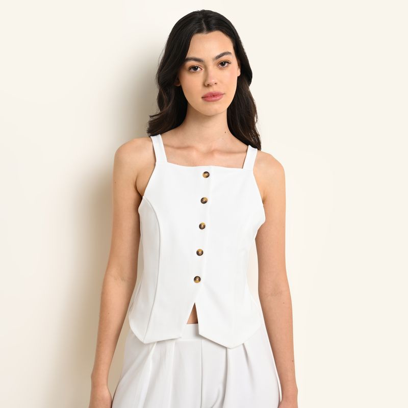 UNIVERSITY CLUB - Blusa Mujer Sin mangas University Club