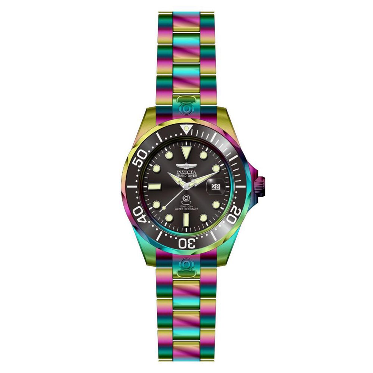 INVICTA - Reloj Invicta Hombre Pro Diver . Reloj Acero Inoxidable Multicolor