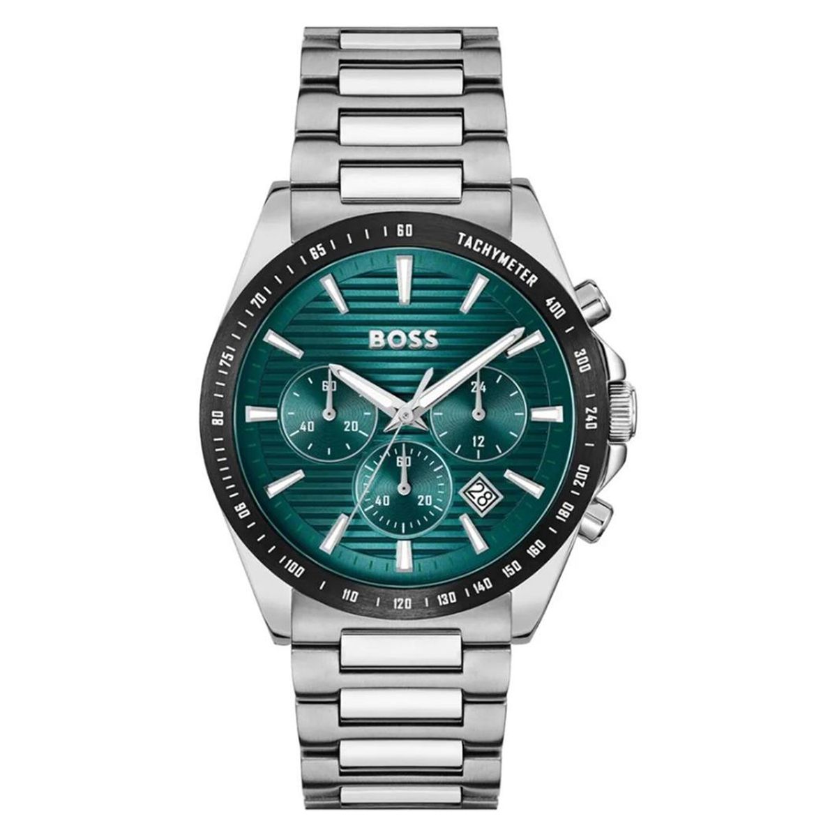 HUGO BOSS - Reloj Hugo Boss Hombre strike . Reloj Acero Inoxidable Plateado
