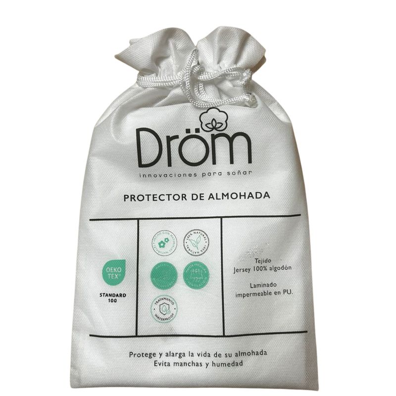 DROM - Protector de Almohada Industrial 50X70 cm