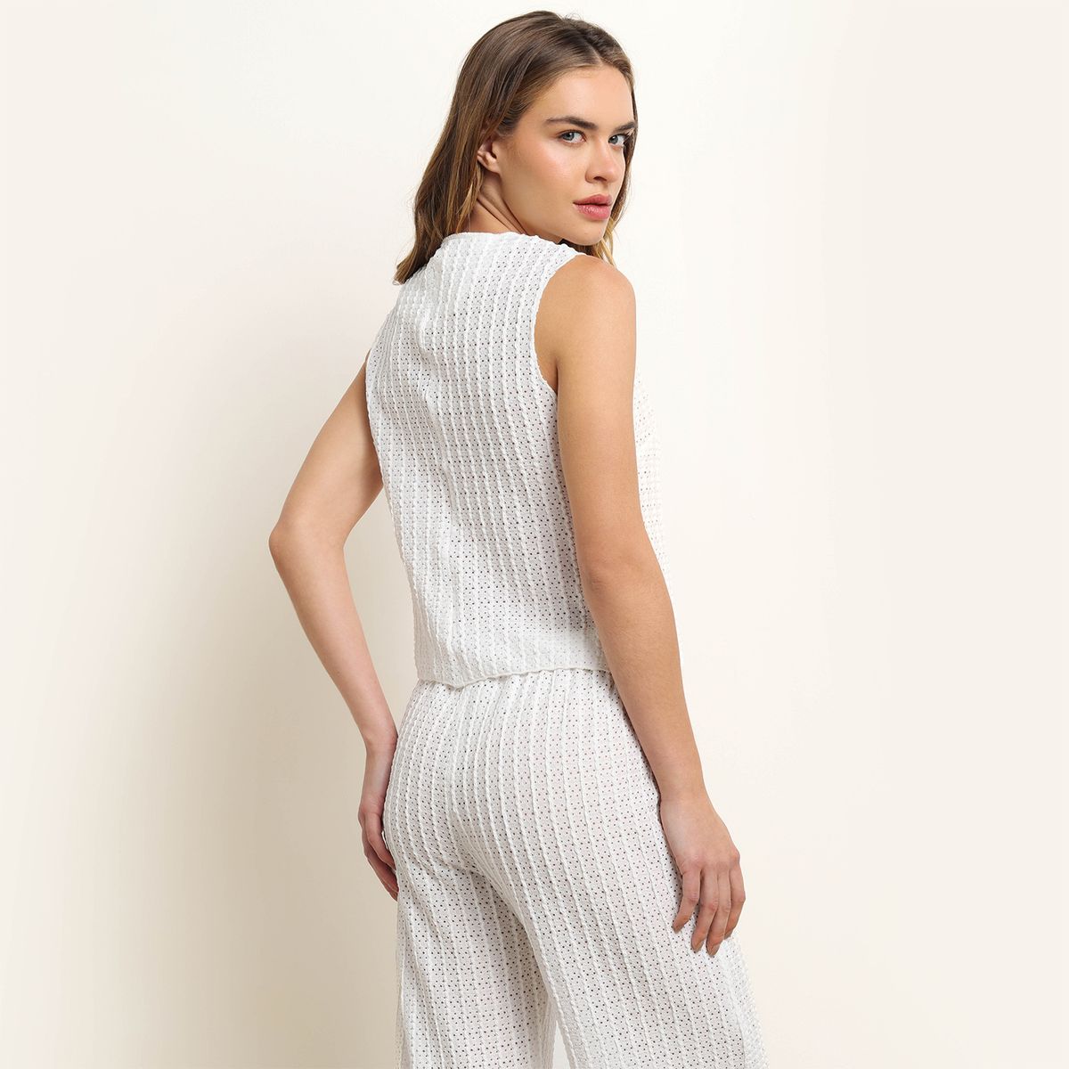 SYBILLA - Top Mujer Sin mangas Sybilla Regular fit