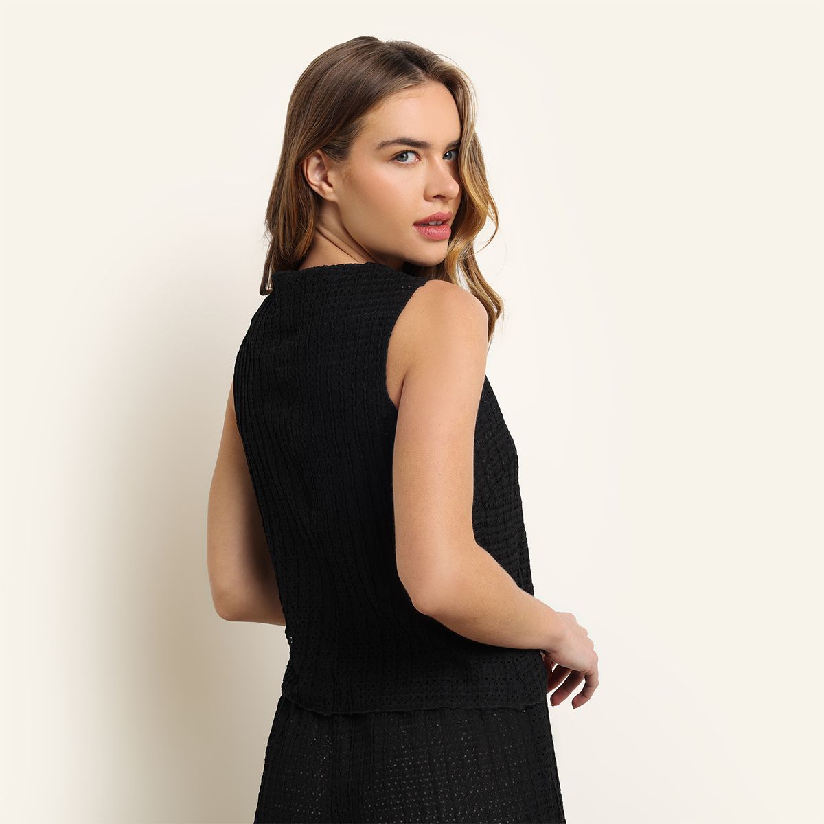 SYBILLA - Top Mujer Sin mangas Sybilla Regular fit