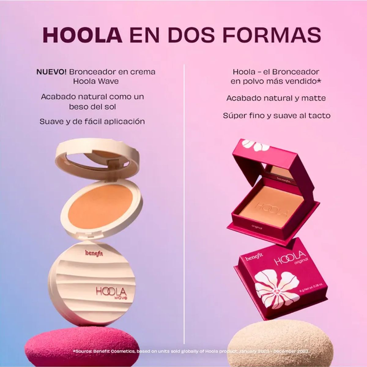 BENEFIT - Contorno Compacto Bronceador en polvo Hoola Benefit 8 gr
