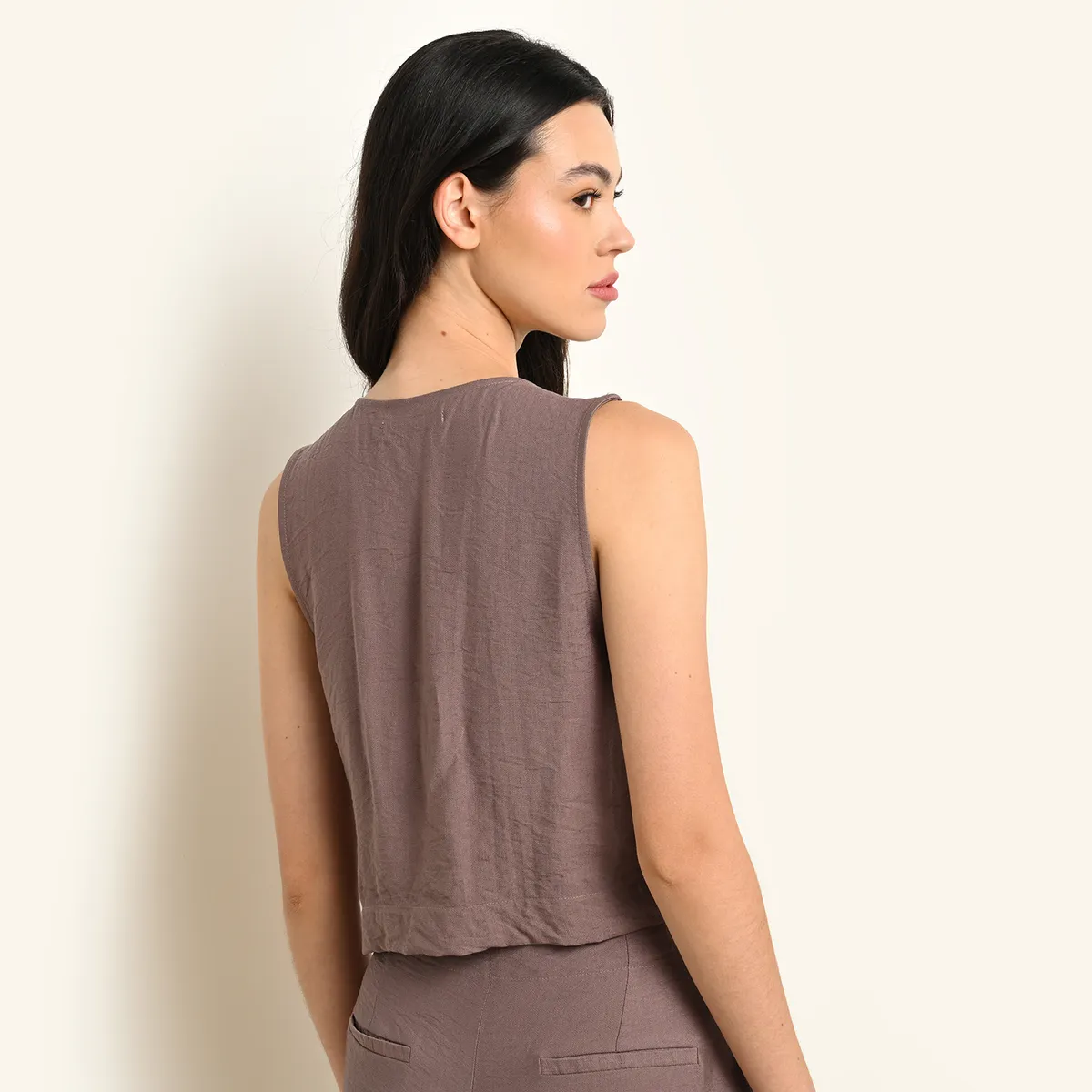 BASEMENT - Chaleco Mujer Basement