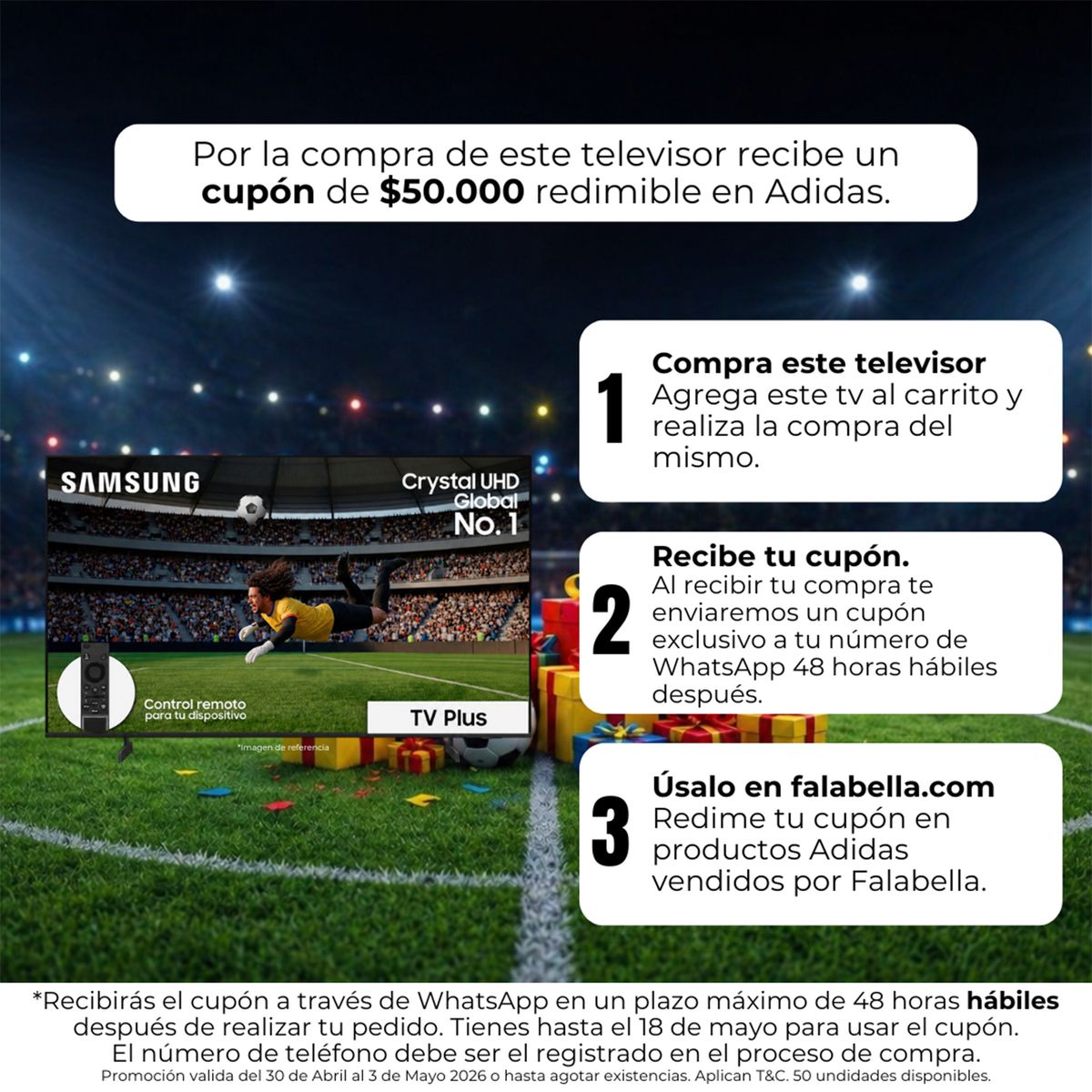SAMSUNG - Televisor Samsung | 85 pulgadas | 4K Ultra HD | UN85U8000FKXZL