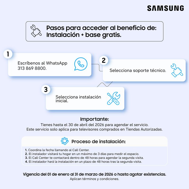 SAMSUNG - Televisores SAMSUNG 4K Ultra HD Smart TVLED 85" SAMSUNG UHD UN85U8000FKXZL