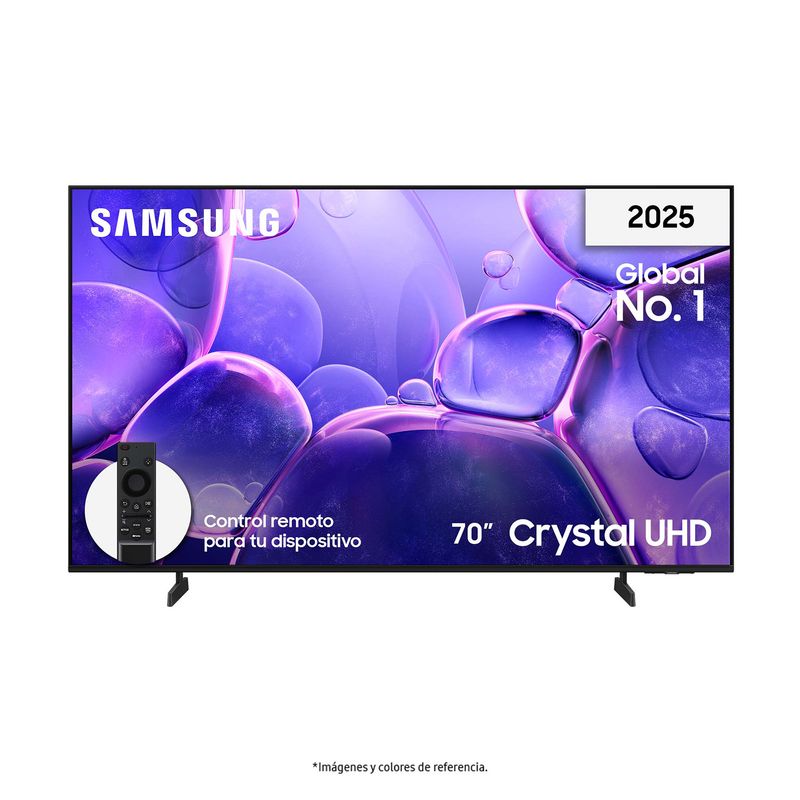 SAMSUNG - Televisores SAMSUNG 4K Ultra HD Smart TVLED 70" SAMSUNG UHD UN70U8000FKXZL
