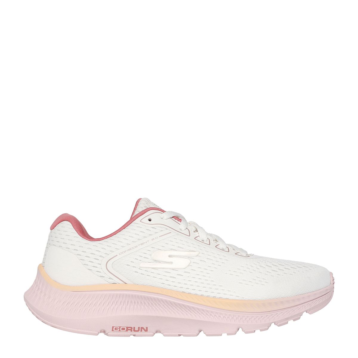 SKECHERS - Tenis Skechers Moda Go Run Consistent 2.0 Mile Marker Mujer Blanco 