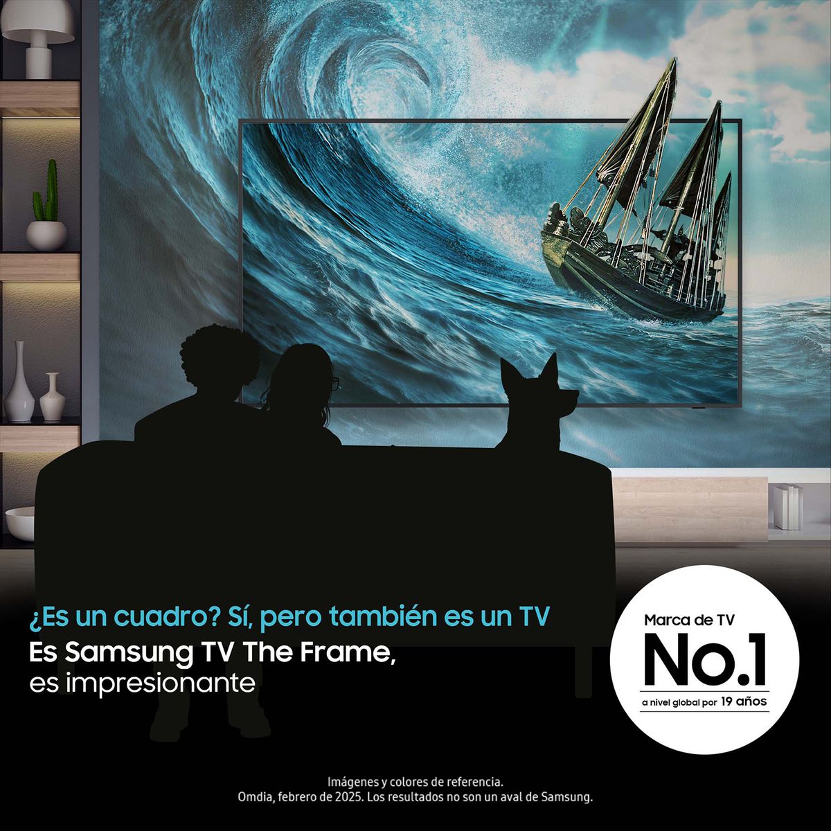 SAMSUNG - Televisor Samsung The Frame | 55 pulgadas |4K UHD | QLED | F-QN55LS03FAKX