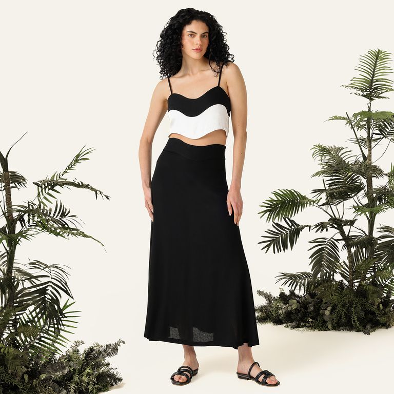 Falda Maxi Mujer