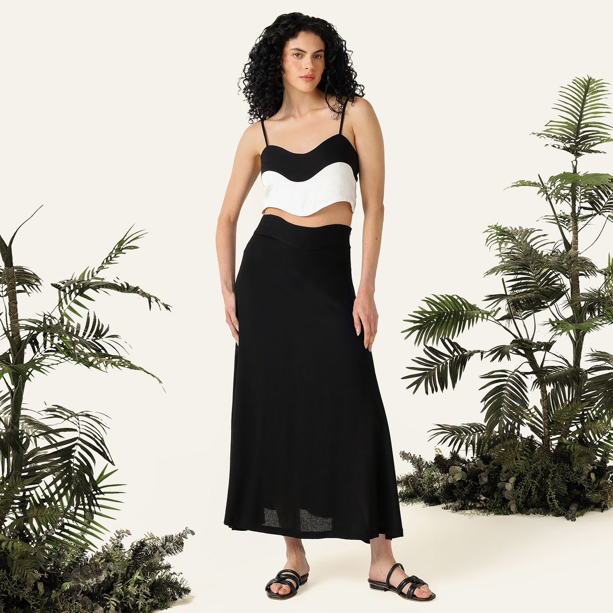 BAHIA MARIA X FALABELLA - Falda Maxi Mujer Bahia Maria x Falabella