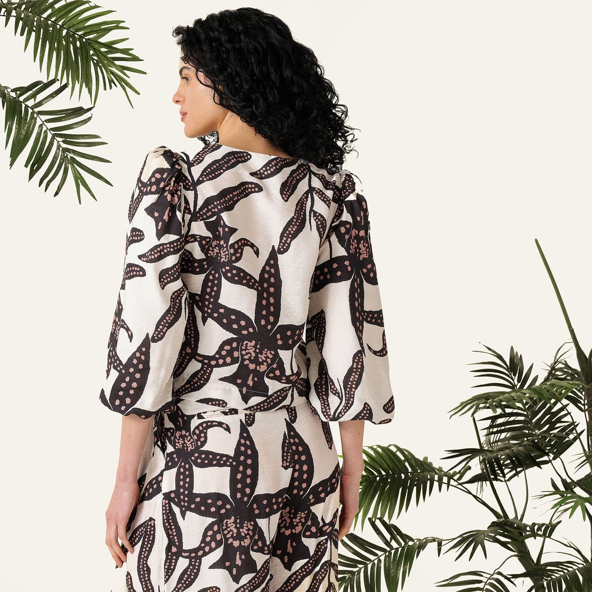 BAHIA MARIA X FALABELLA - Camisa Mujer Manga 3/4 Bahia Maria x Falabella