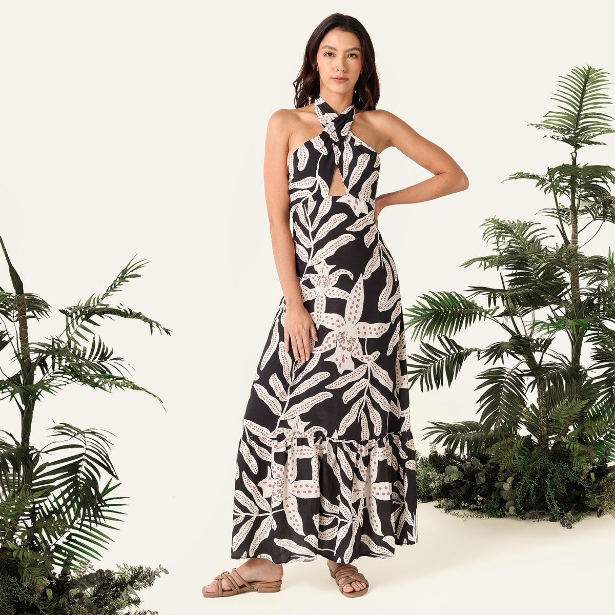 BAHIA MARIA X FALABELLA - Vestido Mujer Largo Bahia Maria x Falabella