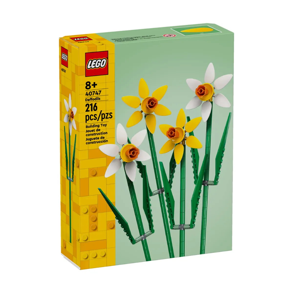 LEGO - LEGO: Narcisos Botanicals. Set de bloques de construcción