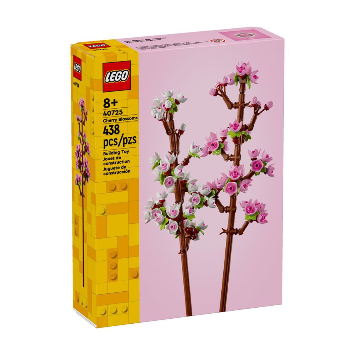 LEGO - LEGO: Flores de Cerezo Botanicals. Set de bloques de construcción