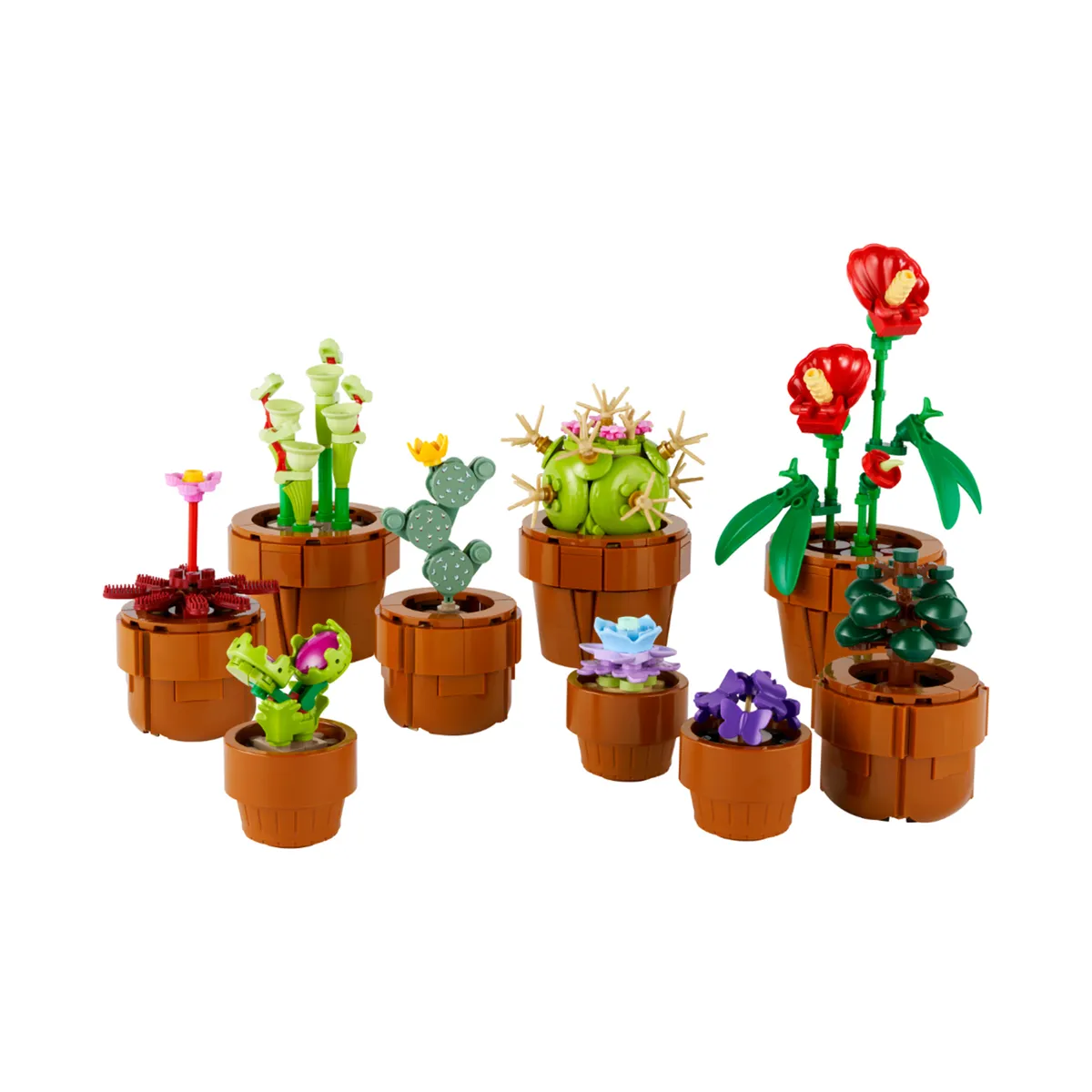 LEGO - LEGO: Plantas Diminutas Botanicals. Set de bloques de construcción