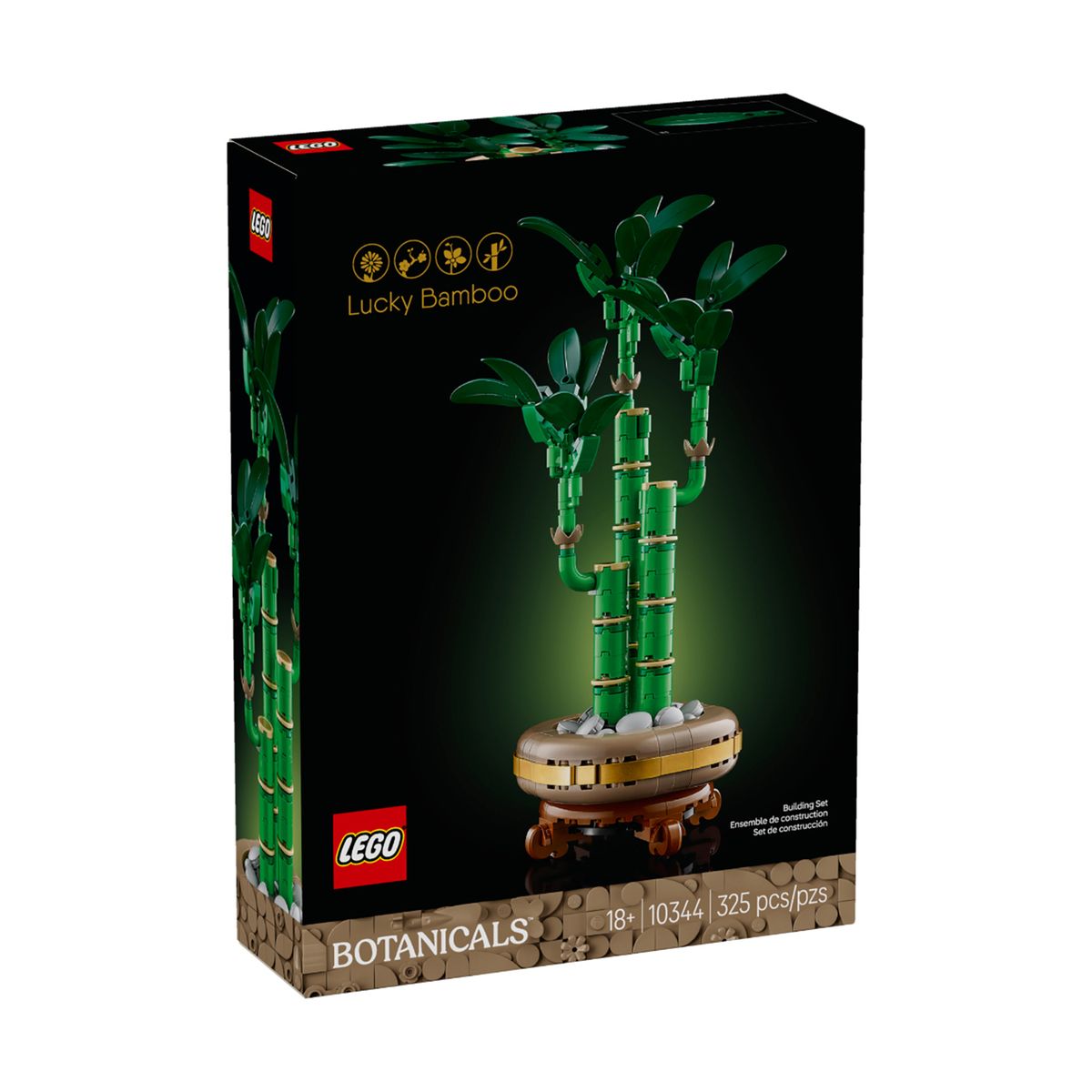 LEGO - LEGO: Bambú de la Suerte Botanicals. Set de bloques de construcción