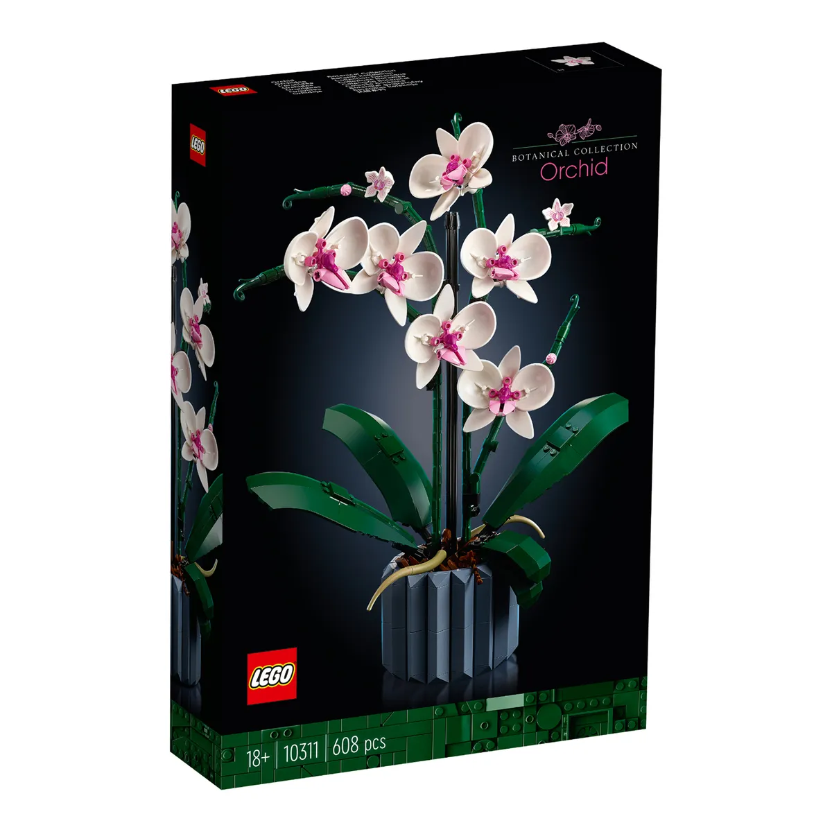 LEGO - LEGO: Orquídeas. Botanicals. Set de bloques de construcción