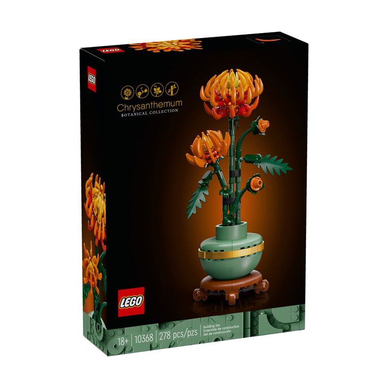 LEGO - LEGO: Crisantemo Botanicals. Set de bloques de construcción