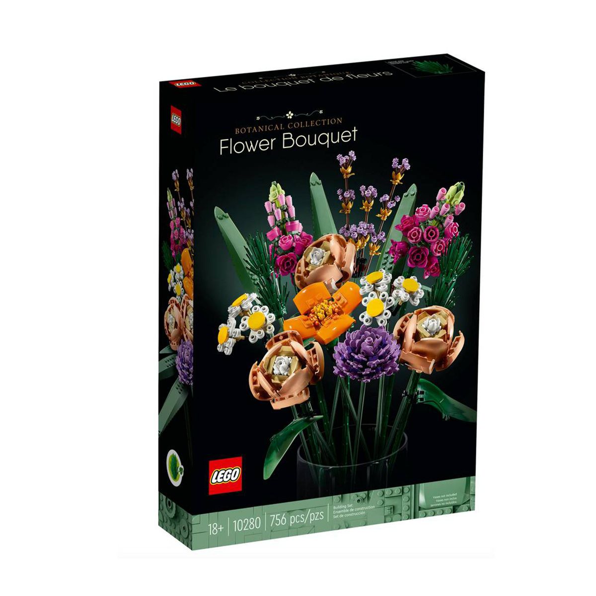 LEGO - LEGO: Creator Expert ramo de flores. Set de bloques de construcción