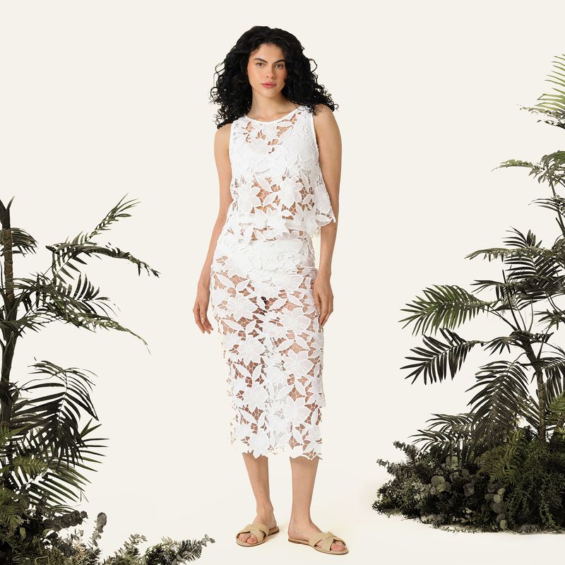 BAHIA MARIA X FALABELLA - Falda Midi Mujer Bahia Maria x Falabella