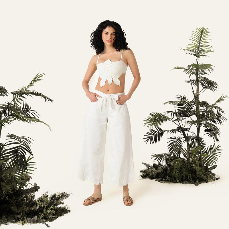 BAHIA MARIA X FALABELLA - Jean Culotte Mujer Tiro alto Bahia Maria x Falabella